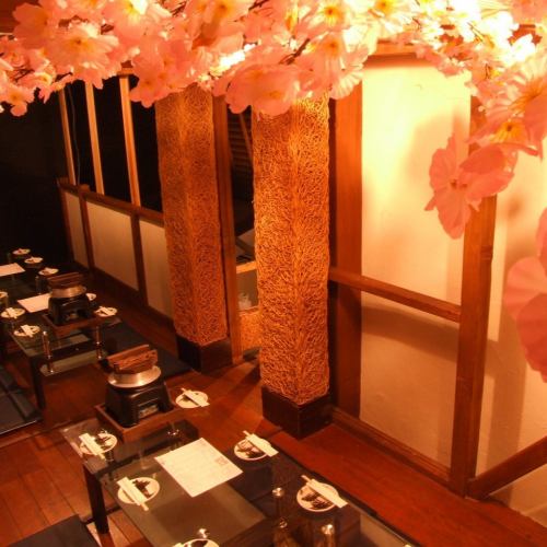 All seats are private rooms ♪ Private rooms for 2 to 100 people are available