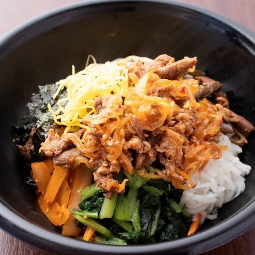 プルコギビビンバ丼