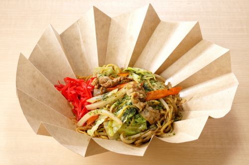 Yakisoba from a food stall