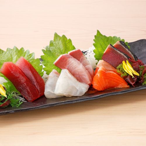 刺身盛り合わせ