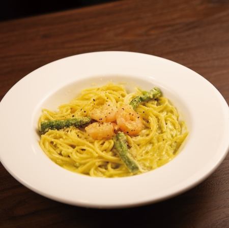 クリームジェノベパスタ