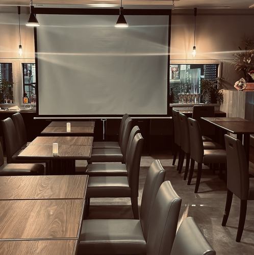 最大43名。貸切20名からOK