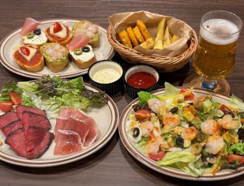 飲み放題付コースあります