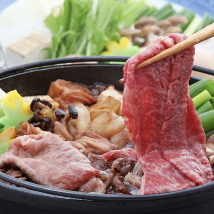 All-you-can-eat premium brand Wagyu beef shabu-shabu! 8,470 yen (tax included)