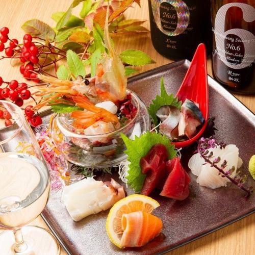 ◎Enjoy seasonal produce and local sake◎