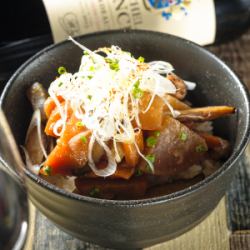 Offal boiled rice bowl