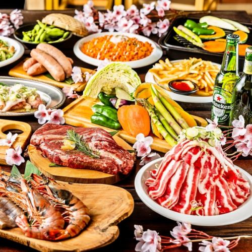 【推薦分散午餐會♪】人氣宴會套餐包括無限暢飲2,990日圓～5,700日元