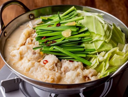 胡麻豆乳もつ鍋