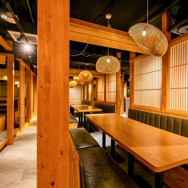 [Even if the restaurant is reserved for a small number of people ◎] We accept reservations for up to 100 people! We can accommodate even a small number of people, so please contact us by phone first. Seafood dishes and meat are served in a high-quality Japanese space. Enjoy the food with local sake...◎If you want to hold a private party in Omiya, this is the place to go! Perfect for after parties and after parties!!