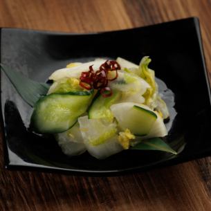 自家製おしんこ