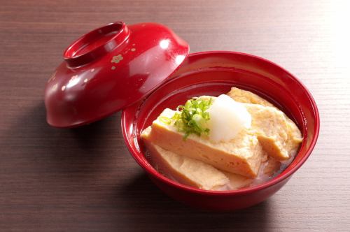 Dashi-rolled egg ~made in a bowl~