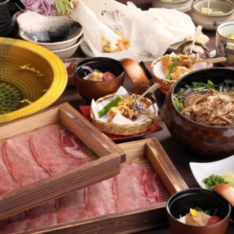 仅食物【可享用两大主菜的欧文套餐】（共6道菜）4,300日元