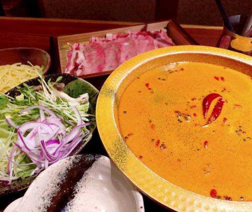 期間限定！牛タン火鍋しゃぶしゃぶ