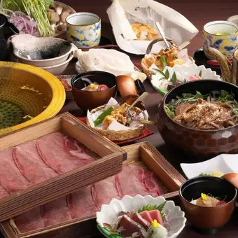 ビジネスシーンに◎お椀2大名物を堪能できる【お椀コース】飲み放題90分付(全8品)8,000円