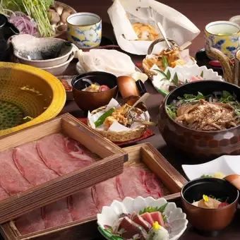 ビジネスシーンに◎お椀2大名物を堪能できる【お椀コース】飲み放題90分付(全8品)8,000円