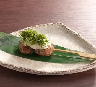 大葉と大根おろし