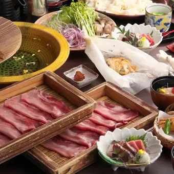 12月限定忘年会コース 90分飲み放題付【名物 牛タンしゃぶコース】7,000円