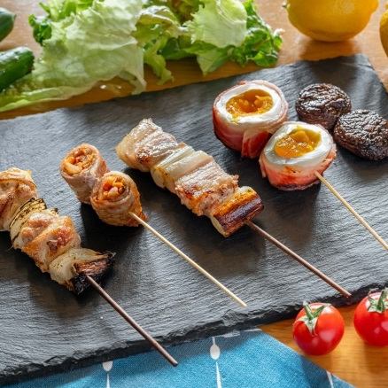 Assortment of 5 skewers