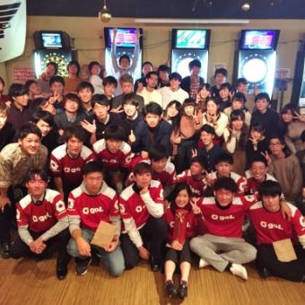 【学生限定貸切プラン】★2H飲放付→38００円でＯＫ！日～木は2.5Ｈ飲み放題！