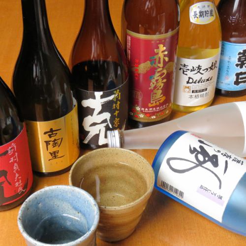 料理に合う豊富な日本酒