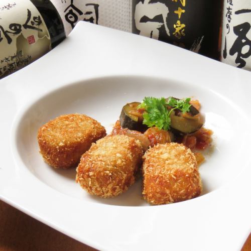 Okara croquette