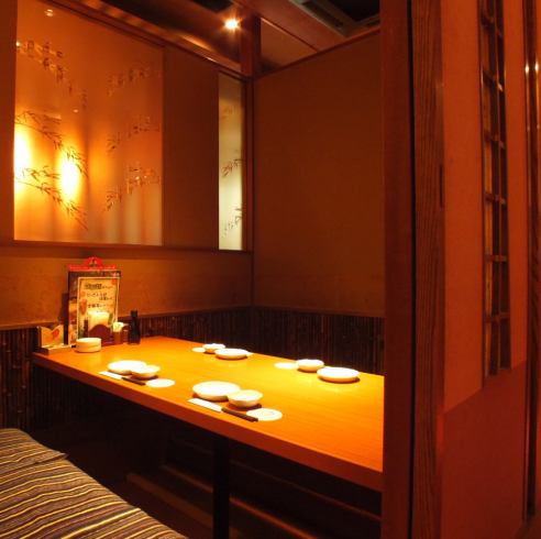 We have private room seats that can be used by a small number of people ★
