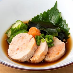 Monkfish liver ponzu sauce