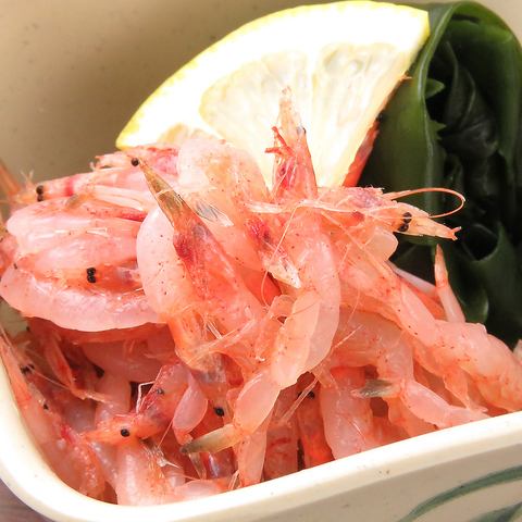 地場産の新鮮生サクラエビ・生シラスあります！