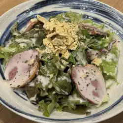 烟熏鸭凯撒沙拉