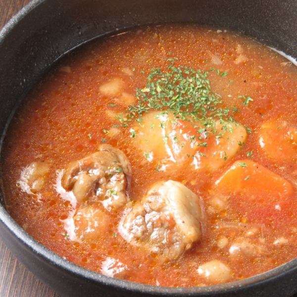 << We are particular about the side menu >> "Special borscht-style soup" that has been carefully simmered