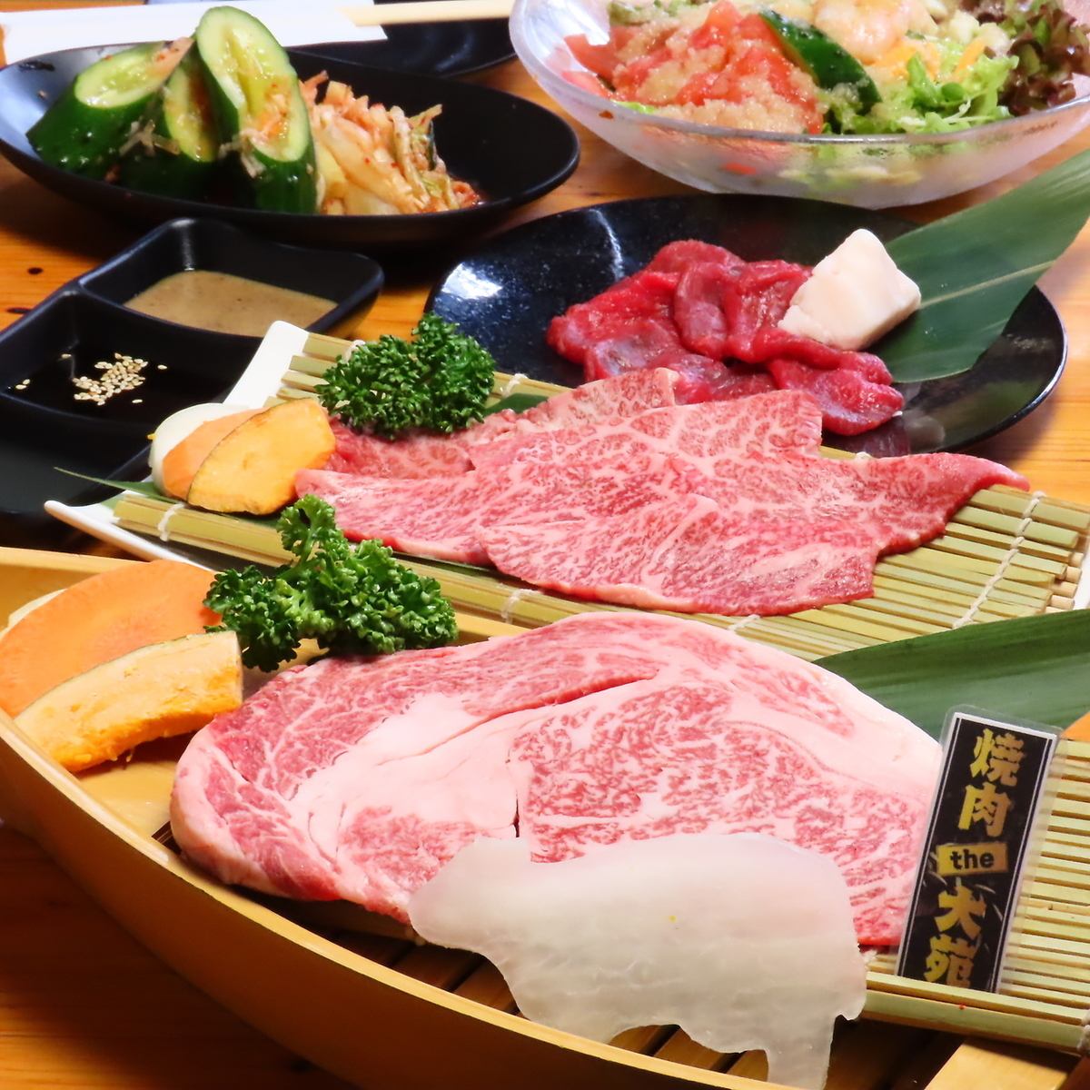 5 minutes walk from Kyodo Station.We offer carefully selected Japanese beef at reasonable prices!