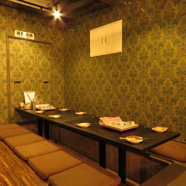 [Suitable for banquets ◎] Please relax in a private room with digging seats.