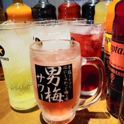 ドリンクメニューも充実