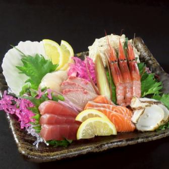 新鮮な鮮魚のお造りで極上のひとときを！【店長盛り/社長盛り】