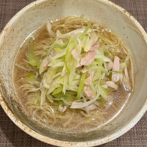 あっさり鶏葱湯麺