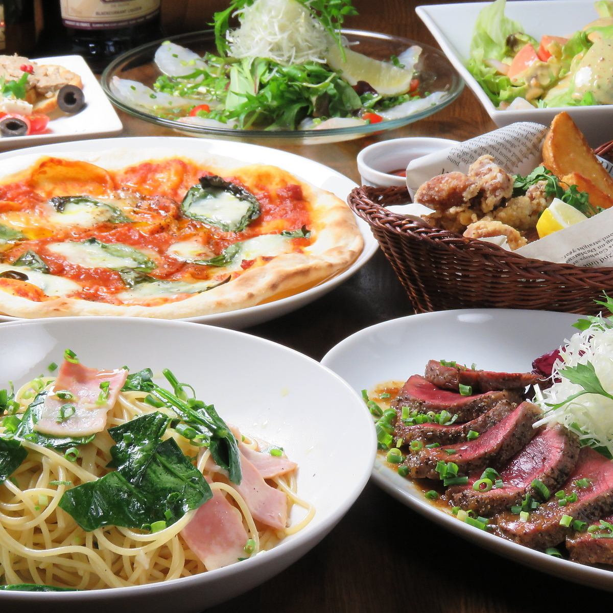 旬の食材を存分に使用した贅沢なコースをご用意しております♪