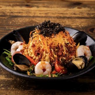 北海道のソウルフード!海鮮チョレギ風ラーメンサラダ