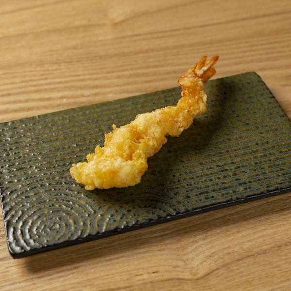 【こだわりの天ぷら】高級な油を使い、こだわりの塩でサクサク食べられます！