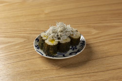 梅水晶としらす