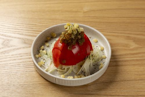 玉葱トマトサラダ