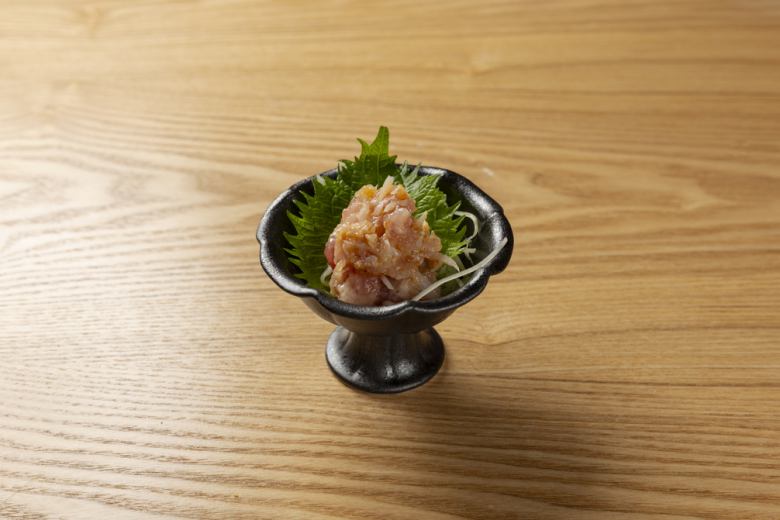 ネギとろ梅水晶