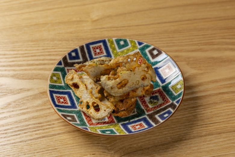 のり塩蓮根チップス