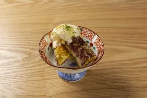 焼き芋天バニラのっけ