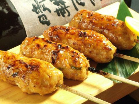朝挽き鶏つくねは1本39円