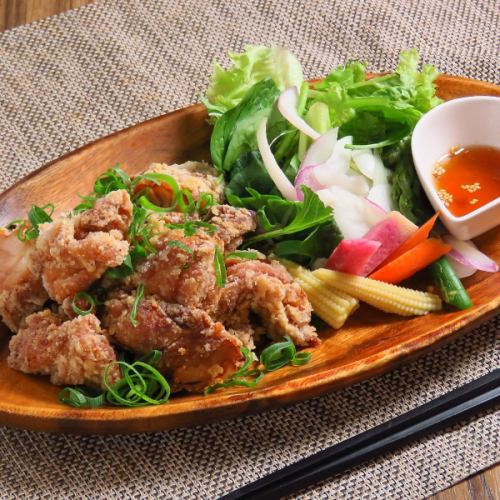 温玉のせ からあげ定食
