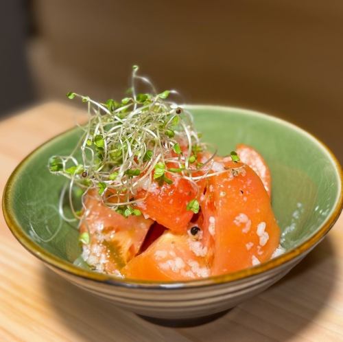 玉ねぎ塩麹トマト