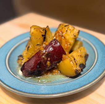 さつまいも×醤油麹バター