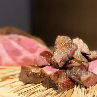 ★忘年会特別コース★120分飲み放題付「ジビエと旬菜の藁火」全9品 ※6000円→クーポンで5500円