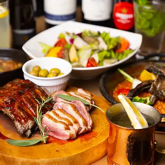 2時間飲み放題付きグラシア『満腹肉三昧』コース