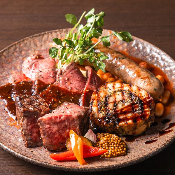 四種肉類拼盤